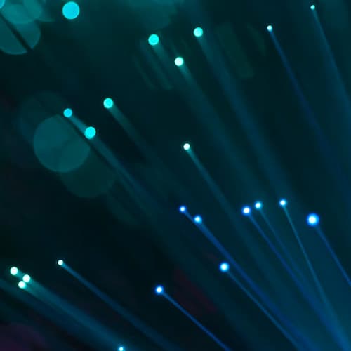 Fibre optic lights